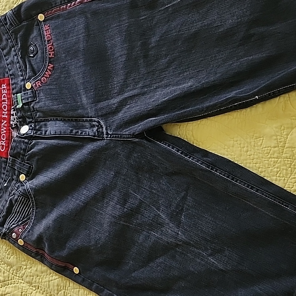 Men's Crown Holder jean shorts